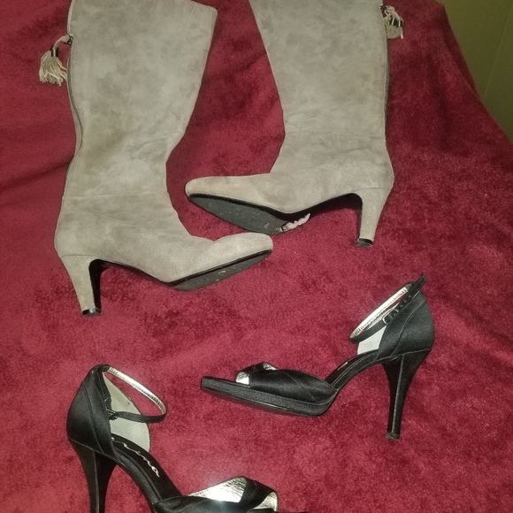 Suede boots and sandals - Picture 5 of 10